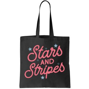 American Flag Stars And Stripes Tote Bag