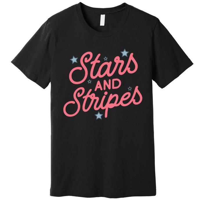 American Flag Stars And Stripes Premium T-Shirt