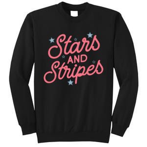 American Flag Stars And Stripes Tall Sweatshirt