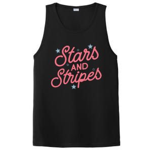 American Flag Stars And Stripes PosiCharge Competitor Tank