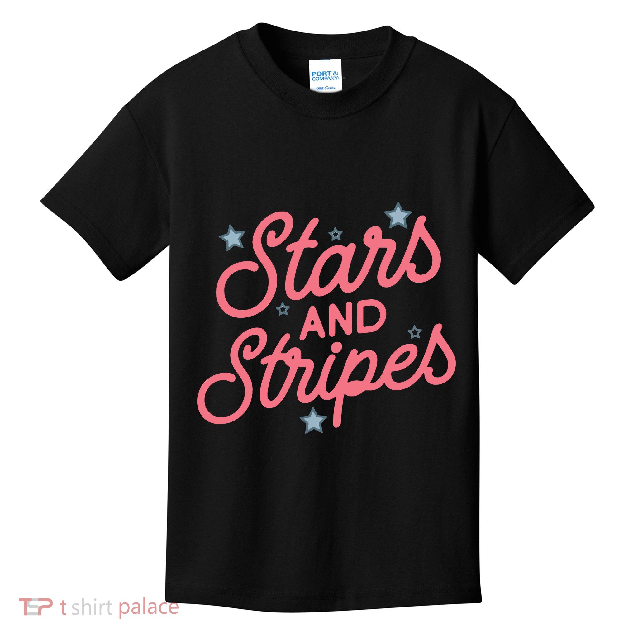 American Flag Stars And Stripes Kids T-Shirt