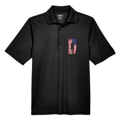 American Flag Soccer Apparel Soccer Men's Origin Performance Pique Polo