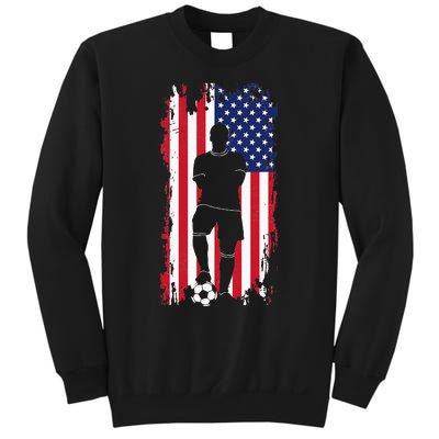 American Flag Soccer Apparel Soccer Sweatshirt