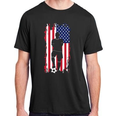 American Flag Soccer Apparel Soccer Adult ChromaSoft Performance T-Shirt