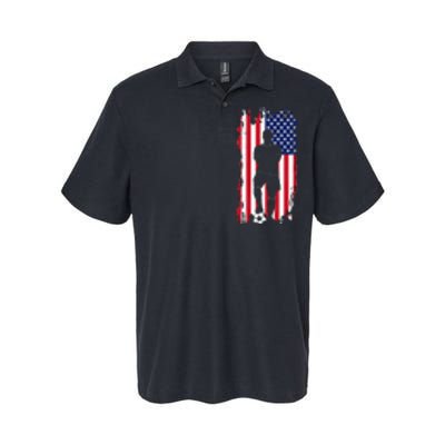 American Flag Soccer Apparel Soccer Softstyle Adult Sport Polo