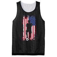 American Flag Soccer Apparel Soccer Mesh Reversible Basketball Jersey Tank