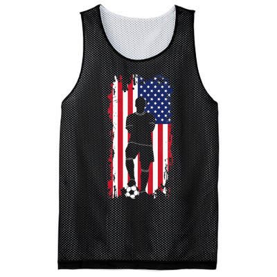 American Flag Soccer Apparel Soccer Mesh Reversible Basketball Jersey Tank