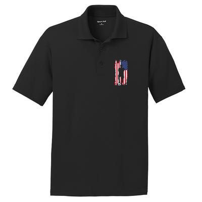 American Flag Soccer Apparel Soccer PosiCharge RacerMesh Polo