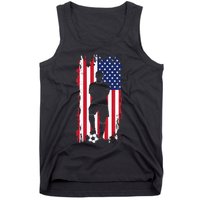 American Flag Soccer Apparel Soccer Tank Top