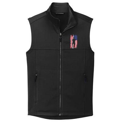 American Flag Soccer Apparel Soccer Collective Smooth Fleece Vest