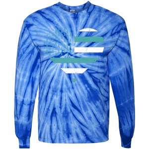 American Flag Sexual Assault Awareness Costume Ribbon Great Gift Tie-Dye Long Sleeve Shirt