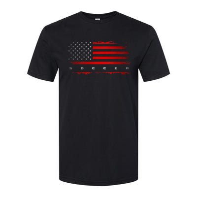 American Flag Soccer Apparel Soccer Softstyle CVC T-Shirt