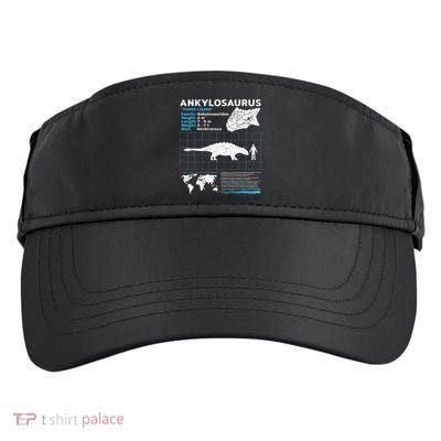 Ankylosaurus fact sheet Dinosaur Facts Gift Adult Drive Performance Visor