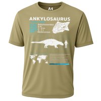 Ankylosaurus fact sheet Dinosaur Facts Gift Cooling Performance Crew T-Shirt