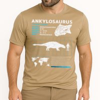 Ankylosaurus fact sheet Dinosaur Facts Gift Cooling Performance Crew T-Shirt