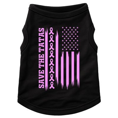 American Flag Save The Tatas Doggie Tank