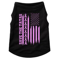 American Flag Save The Tatas Doggie Tank