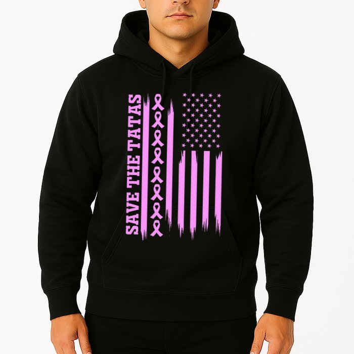 American Flag Save The Tatas Hoodie