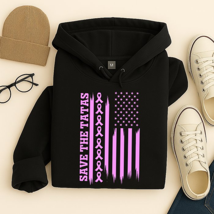American Flag Save The Tatas Hoodie