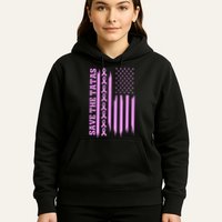 American Flag Save The Tatas Hoodie