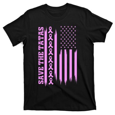 American Flag Save The Tatas T-Shirt