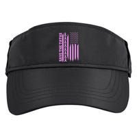 American Flag Save The Tatas Adult Drive Performance Visor
