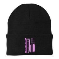 American Flag Save The Tatas Beanie