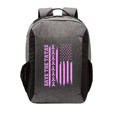 American Flag Save The Tatas Vector Backpack