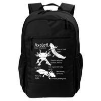 Axolotl Facts Species Types Endangered Animals Illustration  Backpack