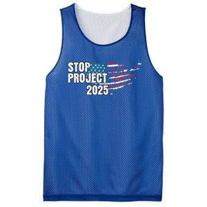 American Flag Stop Project 2025 Anti Trump Mesh Reversible Basketball Jersey Tank