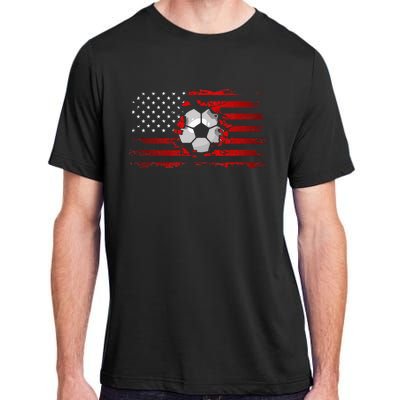 American Flag Soccer Apparel Soccer Adult ChromaSoft Performance T-Shirt