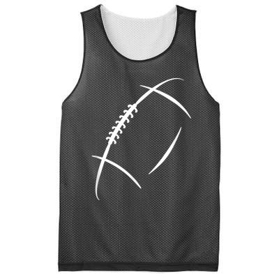 American Football Silhouette Football Mesh Reversible Basketball Jersey Tank