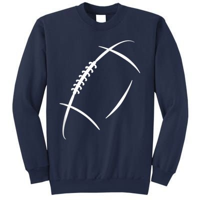 American Football Silhouette Football Sweatshirt