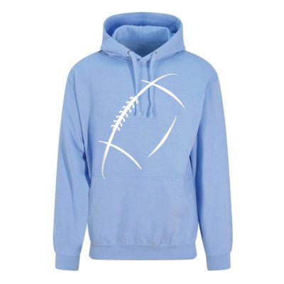 American Football Silhouette Football Unisex Surf Hoodie