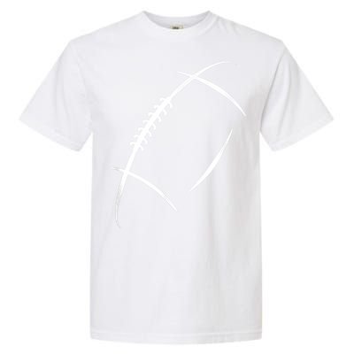 American Football Silhouette Football Garment-Dyed Heavyweight T-Shirt