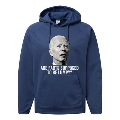 Are Farts Supposed To Be Lumpy Who Shit My Pants Performance Fleece Hoodie