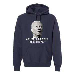 Are Farts Supposed To Be Lumpy Who Shit My Pants Premium Hoodie