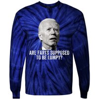 Are Farts Supposed To Be Lumpy Who Shit My Pants Tie-Dye Long Sleeve Shirt