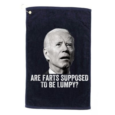 Are Farts Supposed To Be Lumpy Who Shit My Pants Platinum Collection Golf Towel