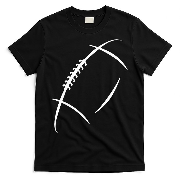 American Football Silhouette Football T-Shirt