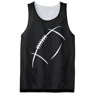 American Football Silhouette Football Mesh Reversible Basketball Jersey Tank