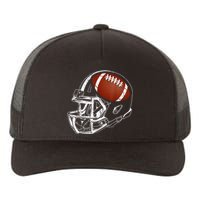 American Football Silhouette Football Player Football Yupoong Adult 5-Panel Trucker Hat