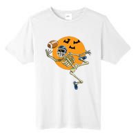 American Football Skeleton Halloween Boy Football Fan Tall Fusion ChromaSoft Performance T-Shirt