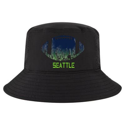 American Football Seattle Fan Football Season Cool Comfort Performance Bucket Hat