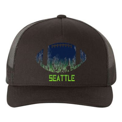 American Football Seattle Fan Football Season Yupoong Adult 5-Panel Trucker Hat