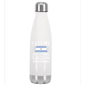 Argentina Flag Souvenirs Rgentines And Gift Stainless Steel Insulated Water Bottle