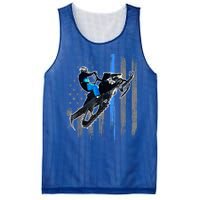 American Flag Snowmobile Gift Snowmobile Riding Gift Meaningful Gift Mesh Reversible Basketball Jersey Tank