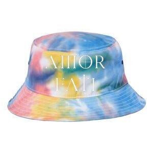 Amor Fati Stoic Inspirational Latin Quote Love your Fate Tie Dye Newport Bucket Hat