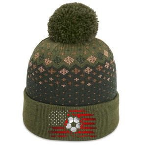 American Flag Soccer Apparel Soccer The Baniff Cuffed Pom Beanie