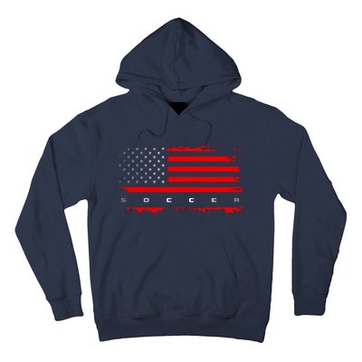 American Flag Soccer Apparel Soccer Hoodie